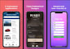 create a custom html css react frontend pages for you