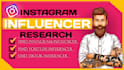 find best instagram influencer research for your targeted niche