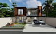 do quick exterior facade architectural modelling and renders