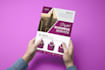 create a professional flyer for print or digital use