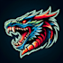design outstanding dragon head mascot logo with express delivery