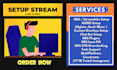 setup obs streamlabs dual PC for twitch fb yt tiktok live streaming