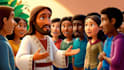 create ai bible story videos for youtube channel