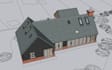high quality 3d architectural model in sketchup