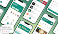 design mobile app uiux for IOS, android and web in figma, xd