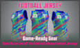 create custom professional football jersey design