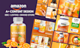 do product listing, amazon enhance brand concept, a plus content, ebc design