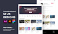 do website UI UX design and mobile app UI UX design