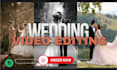 edit professional wedding highlight for wedding filmmakers