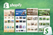 redesign shopify store, bug fix, update and theme customizaton