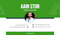 design a professional business card