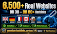 build high DR dofollow backlinks from real niche relevant websites