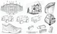 develop industrial design concepts and product sketches