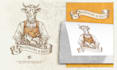 do amazing vintage hand drawn or retro business logo design