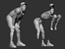 sculpt a 3d character model, miniature for 3d printing stl