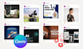 design or redesign editable canva social media posts