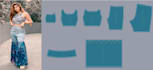 make digital sewing pattern and grading on cad software