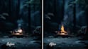 create an animated lofi, ambiance, cozy loop video