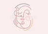 draw minimal abstract line illustration