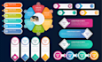 design infographic flowchart diagram graphs tables in 12 hrs