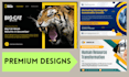 design powerpoint presentation of your lectures, pitch deck