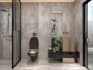 do bathroom interior design in 3d and render in 4k