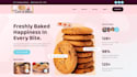 design pastry bakery website chocolate cake dessert website sweet shopify store