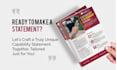 design your federal government capability statement