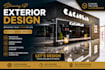 design 3d retail, store, shop, mart interior designs for you