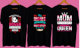 do awesome unique mom t shirt design