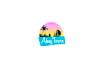 lively touring company logo design