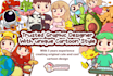 create cute whatsapp cartoon sticker characters