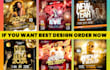 design a leaflet printing flyer, food flier in 1 hr