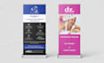 design roll up banners, pull up and retractable stands
