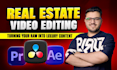 do professional real estate video editing