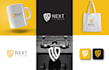 do eye catching modern logo