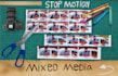 make a mixed media animation with stop motion effects