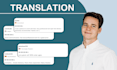 do live translating in hungarian and german