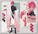 draw a character sheet of your oc, vtuber or anime avatar