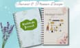design digital journal, daily planner, printable planners and journals
