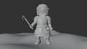 do 3d sculpting and modeling in blender for you