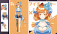 design vtuber model and high quality rigging live 2d for vtube studio