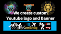 create custom youtube logo and banner designs