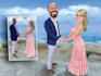 draw funny couple caricatures for you