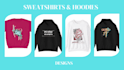 create jerseys and sweatshirts designs for your brand