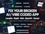 build ai saas b2b website, bland ai 3d avatar agentic workflow, base44 lovable