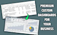 develop excel dashboards for your business