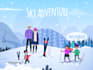 create a modern illustration for web, app or business