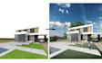 create architectural collage rendering in photoshop