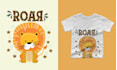 design kids and baby t shirts print illustrations, badges